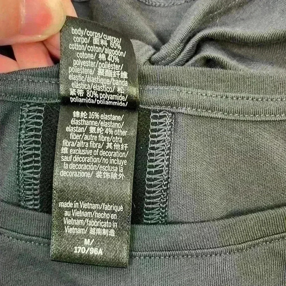 Victoria’s Secret Long Sleeve Open-Back Top Size M - Picture 7 of 9